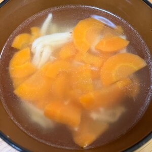 【圧力鍋】サラダチキンのスープ